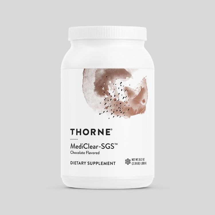 Thorne MediClear-SGS™/ Детокс формула x 1083 g прах, с вкус на шоколад - GetMorePower.bg