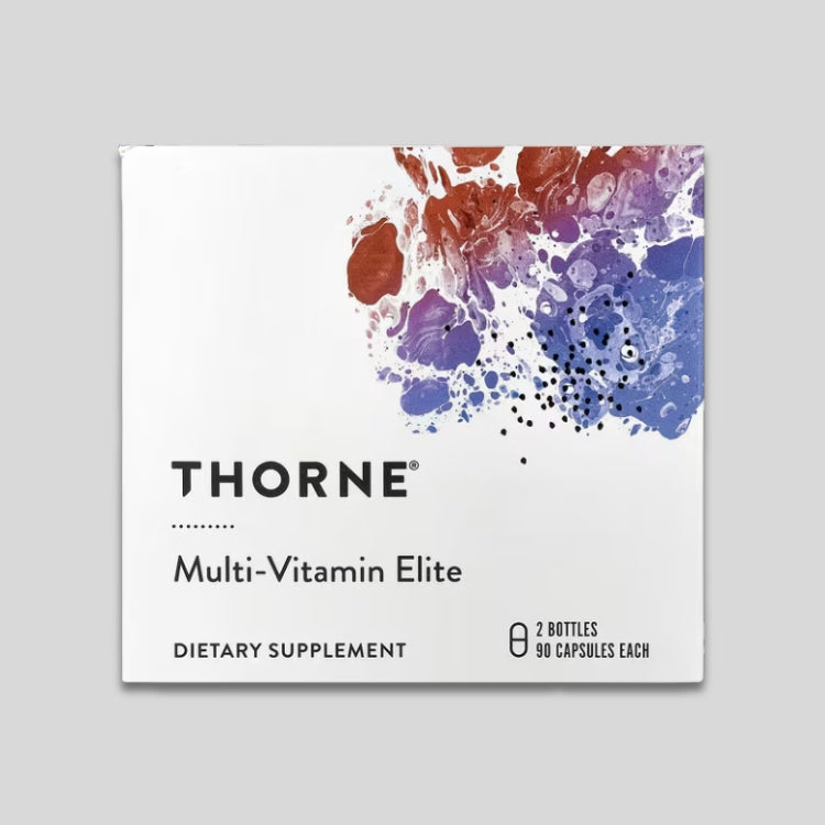 Thorne Multi-Vitamin Elite/ Мултивитамини Елит (комплекс сутрини и вечер) 2 x 90 капсули - GetMorePower.bg