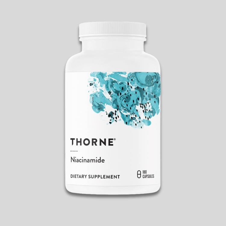 Thorne Niacinamide/ Ниацин 500 mg х 180 капсули - GetMorePower.bg
