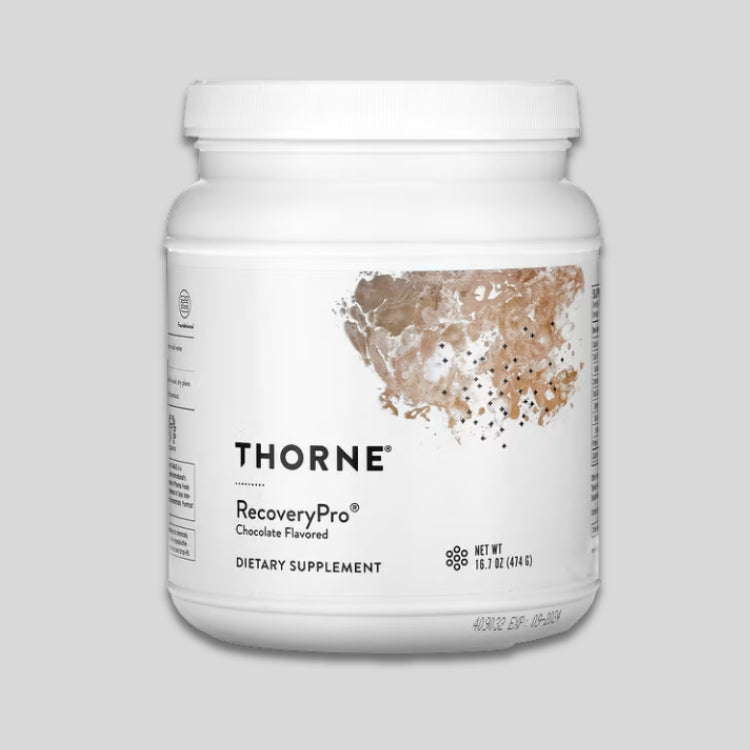 Thorne RecoveryPro® /  Суроватъчен протеин  + магнезий, L-триптофан и ГАБА x 476 g прах, с вкус на шоколад - GetMorePower.bg