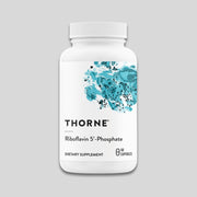 Thorne Riboflavin 5’-Phosphate/ Витамин В1 (рибофлавин 5-фосфат натрий) 36.5 mg х 60 капсули - GetMorePower.bg