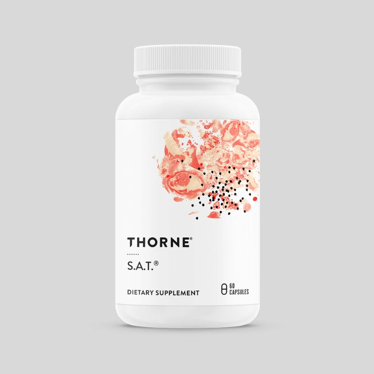 Thorne S.A.T® / Билкова формула за черен дроб x 60 капсули - GetMorePower.bg