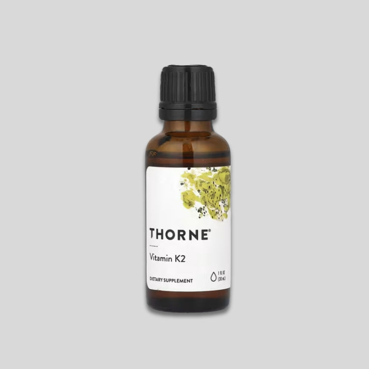 Thorne Vitamin K2 / Витамин К2 (МК-4) 1000 µg х 30 ml капки - GetMorePower.bg