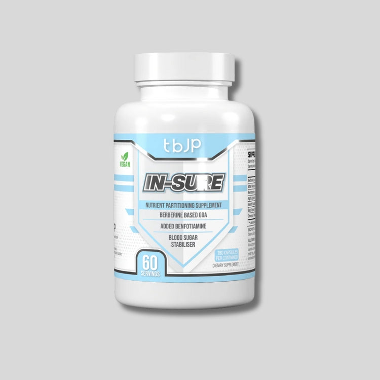 Trained by JP In-Sure | with Berberine and Benfotiamine - 120 caps - GetMorePower.bg