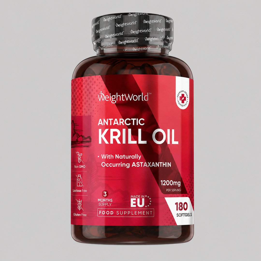 WeightWorld Масло от Антарктически Крил 600 mg | Antarctic Krill Oil – 180 софтгел капсули