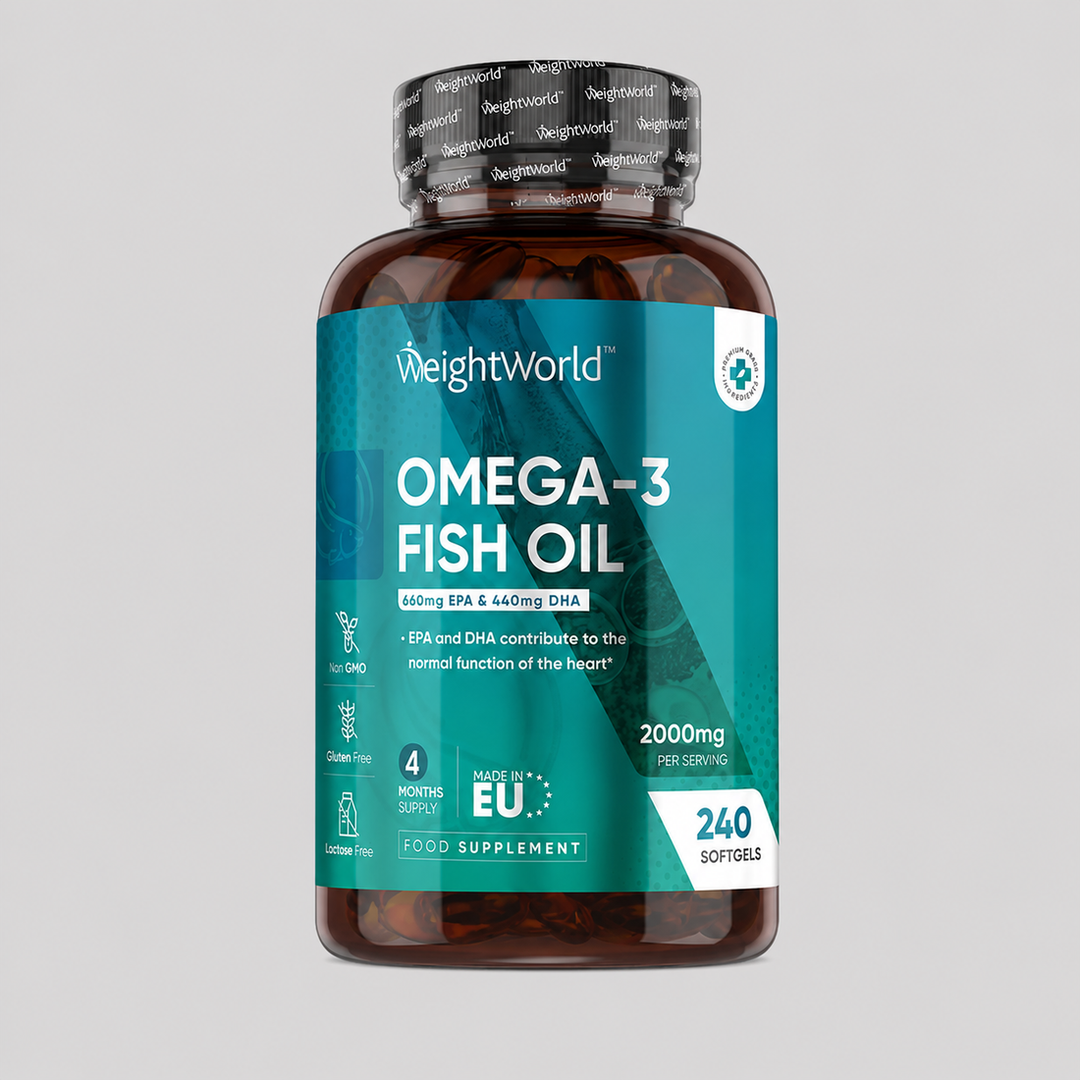 WeightWorld Омега-3 Рибено Масло 660 mg EPA / 440 mg DHA | Omega-3 Fish Oil – 240 софтгел капсули