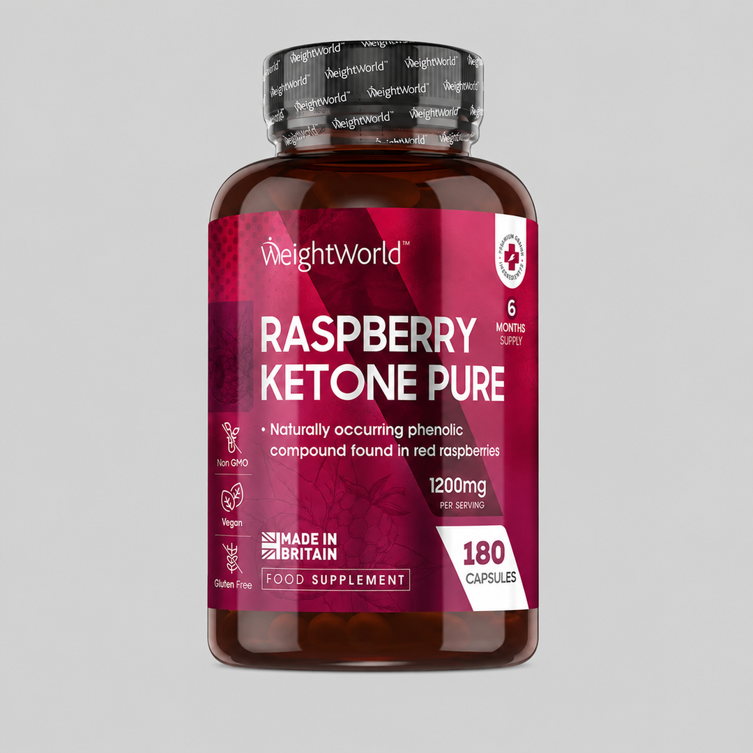 WeightWorld Малинов Кетон 1200 mg | Raspberry Ketone Pure – 180 капсули