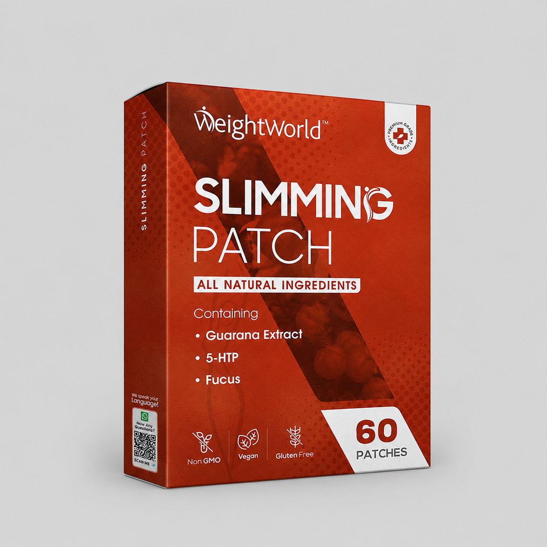 WeightWorld Лепенки за Отслабване – трансдермални пластири с гуарана, фукус и 5-HTP, 60 бр.