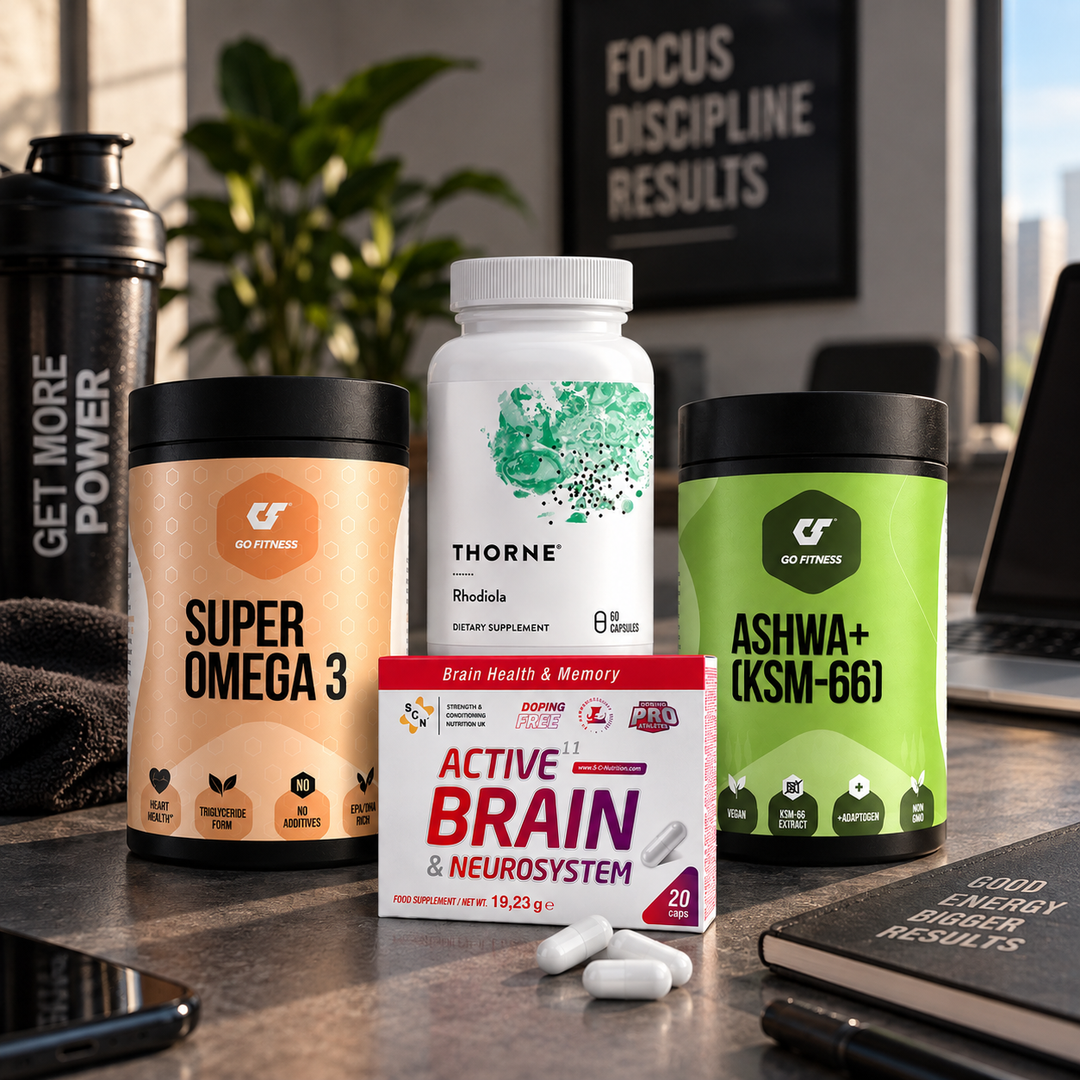 Протокол Енергия & Фокус Ниво 3 ADVANCED – Active Brain, родиола, ашваганда KSM-66 и омега 3 за активен начин на живот