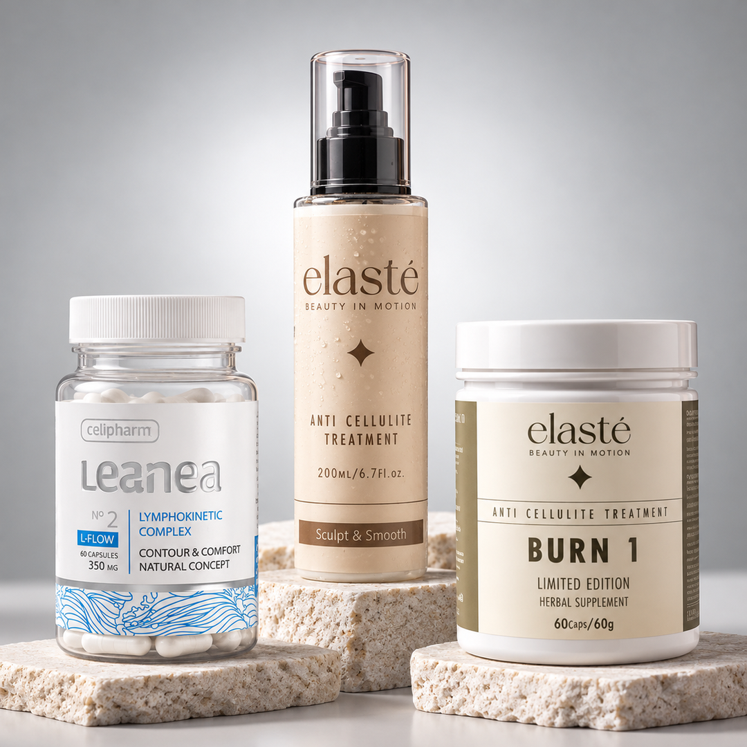 Антицелулитен протокол – 30 дни: Elasté Sculpt & Smooth, Elasté Burn 1 и LEANEA №2 L-Flow