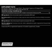 SWEDISH Supplements Creavolution™ | Performance Ultra Micronized Creatine Monohydrate 200 Mesh