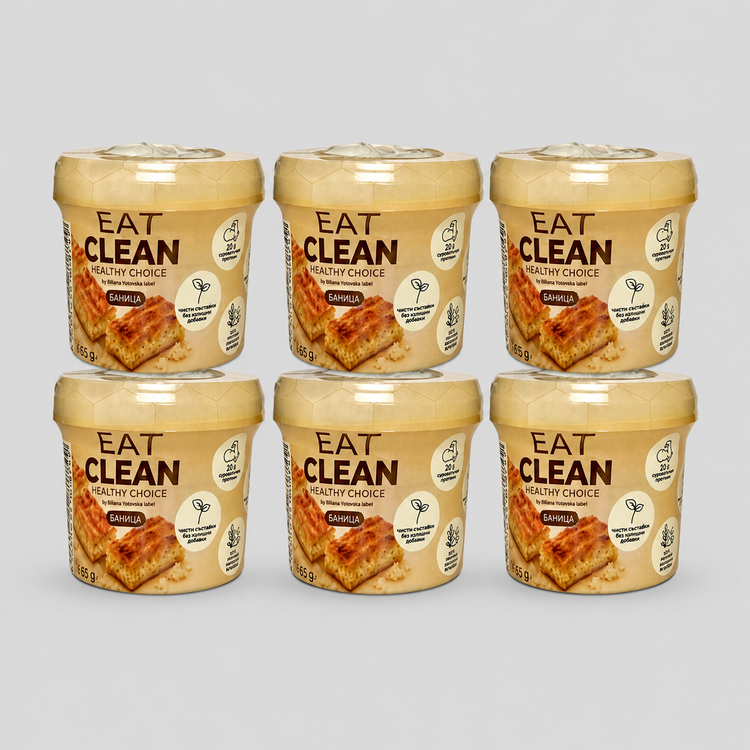Biliana Yotovska Label EAT Clean – овесена закуска с фибри и протеин, 65 g