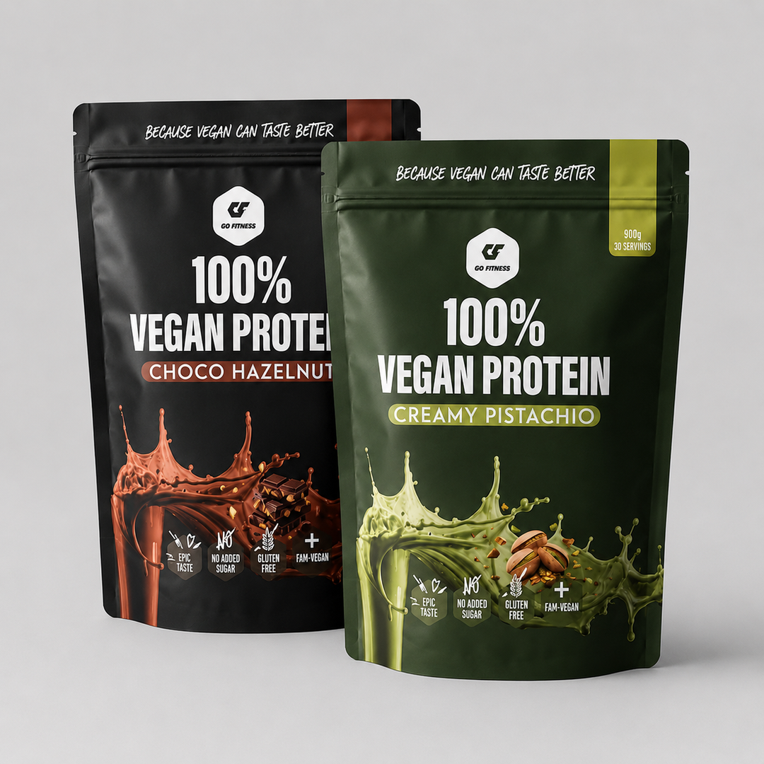 GO FITNESS 100% Vegan Protein – Веган протеин, 900g