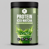 GO FITNESS Protein Iced Matcha Latte – Протеин с матча, 400 г