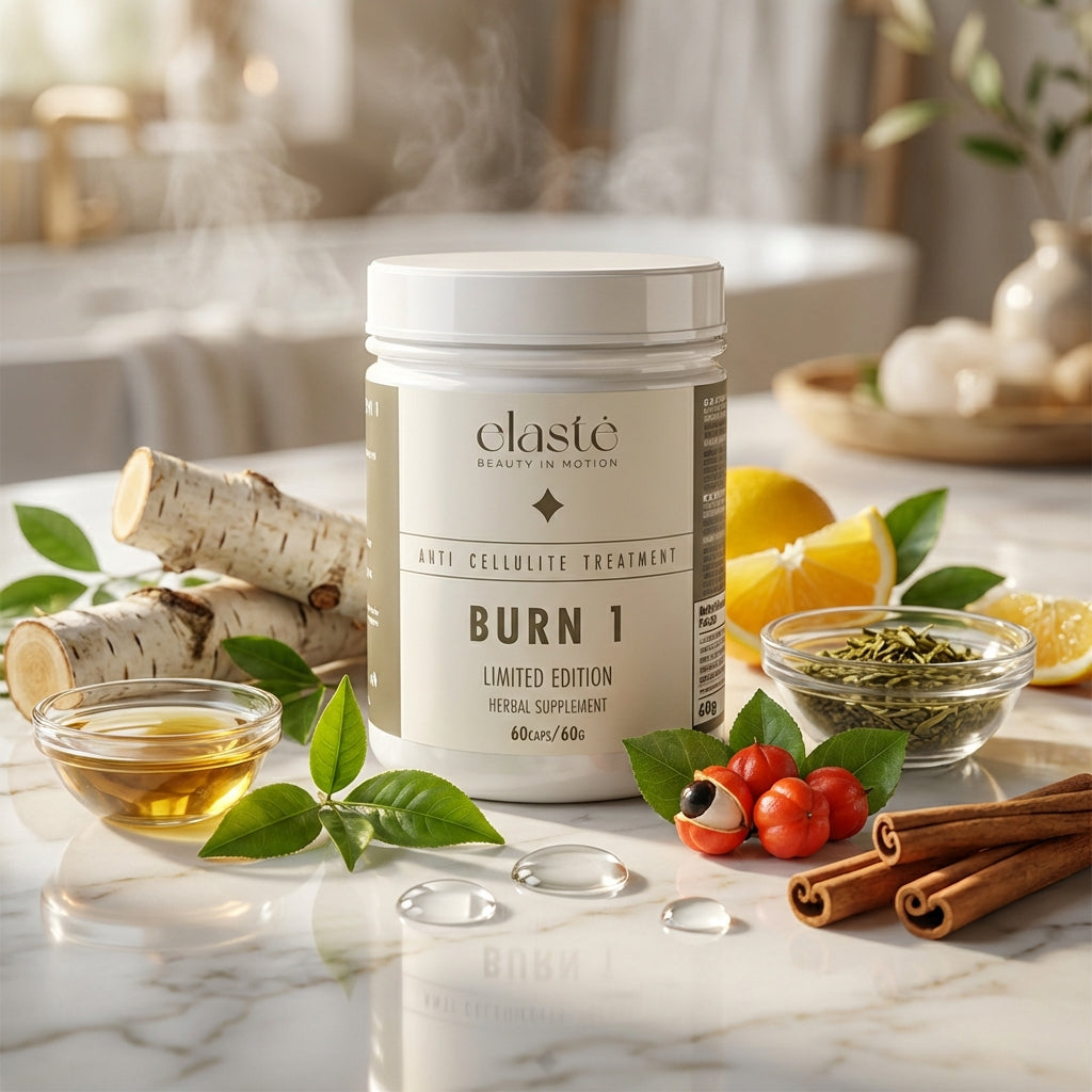Elasté Burn 1 – Антицелулитна формула за стегната и гладка кожа - 60 капсули / 60 g