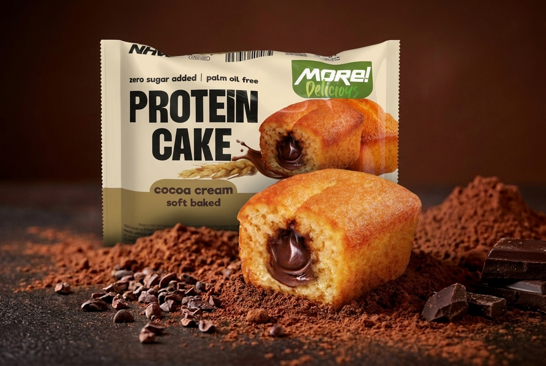 Протеинов кейк без захар какао 40g – MORE Delicious