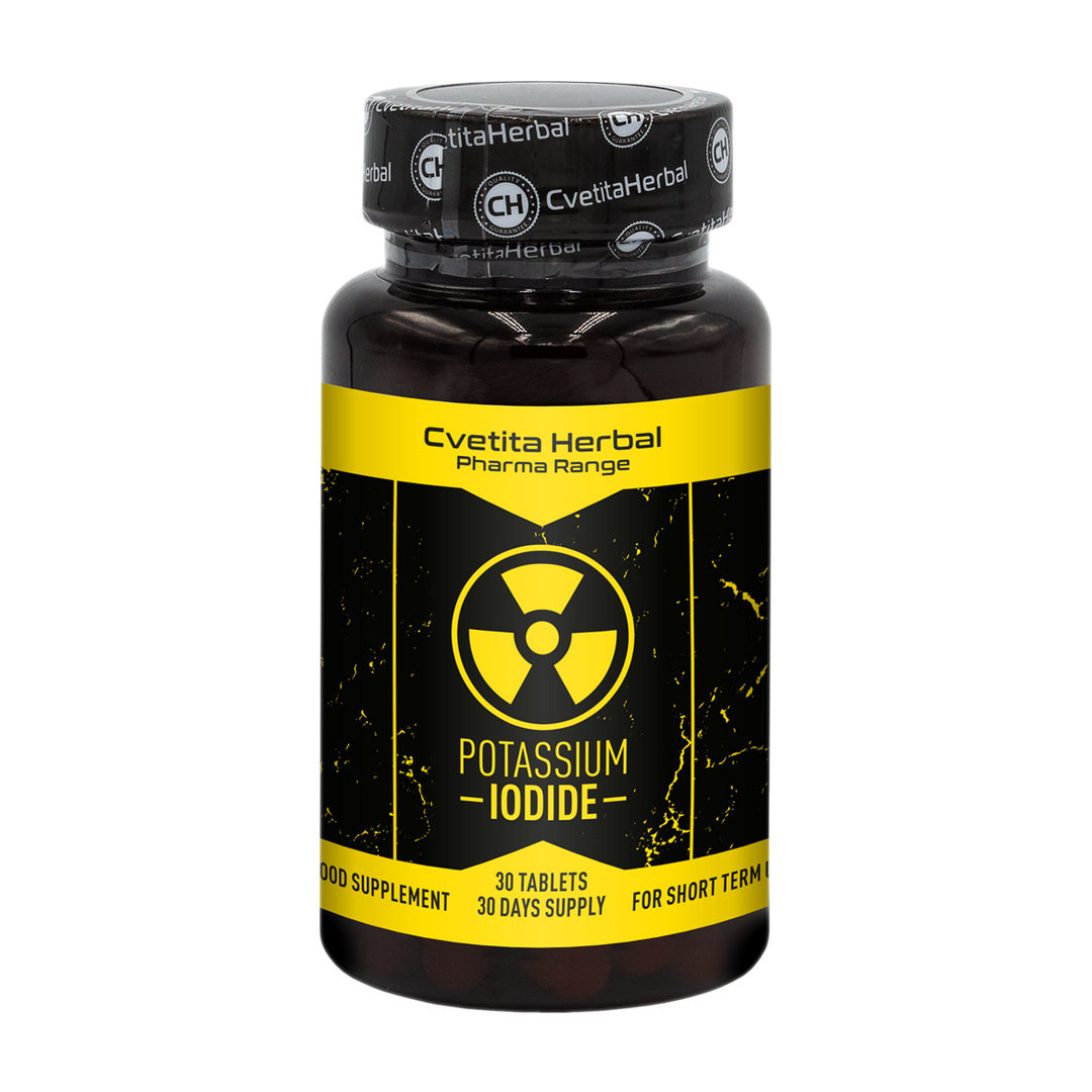 Cvetita Herbal Калиев Йодид 30 таблетки х 200 μg — опаковка