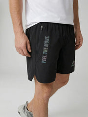 FLAIR SS26 Мъжки шорти 195041 Черни, отзад | GetMorePower.bg