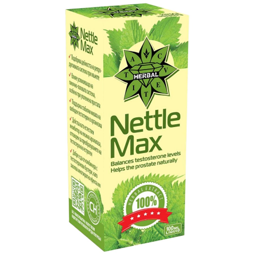 Cvetita Herbal Nettle Max – течен екстракт от корен на коприва, 100 ml