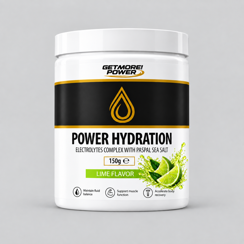 GET MORE! POWER Power Hydration | Electrolytes Complex with Paspal Sea Salt – 150 g
