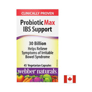 Webber Naturals Probiotic Max IBS Support - 45 капсули