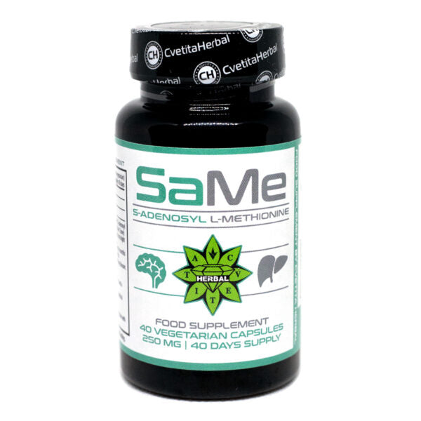 Cvetita Herbal SAMe – S-аденозилметионин, 40 капсули х 250 mg