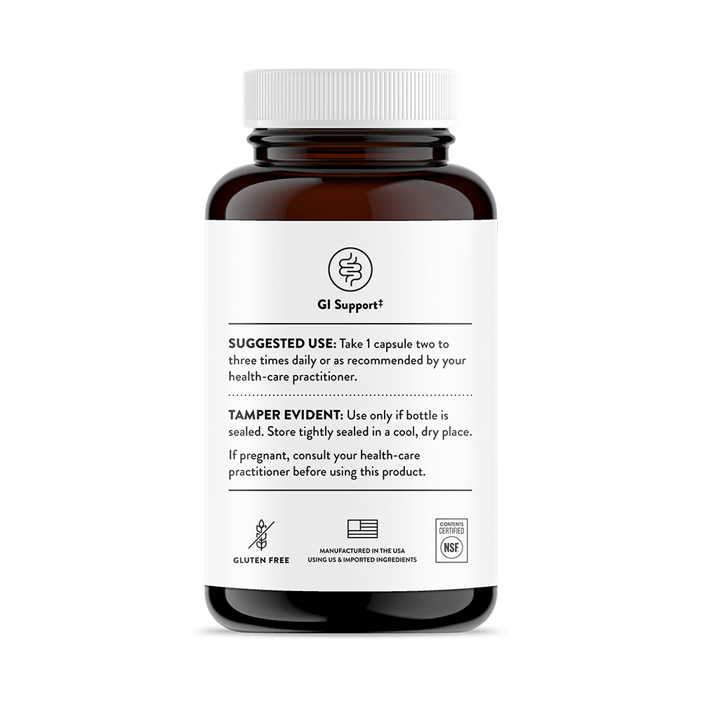Thorne Bacillus Coagulans – задна страна на опаковката с начин на употреба