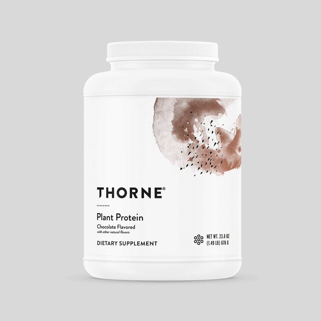 Thorne Plant Protein Chocolate – растителен протеин с вкус на шоколад, 676 g