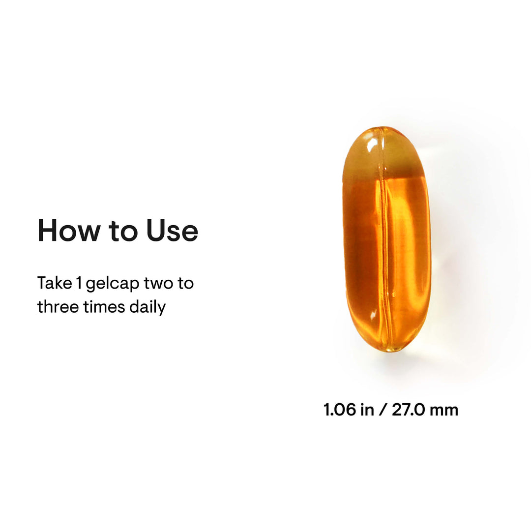 Thorne Phosphatidyl Choline – размер на гел капсулата и начин на употреба