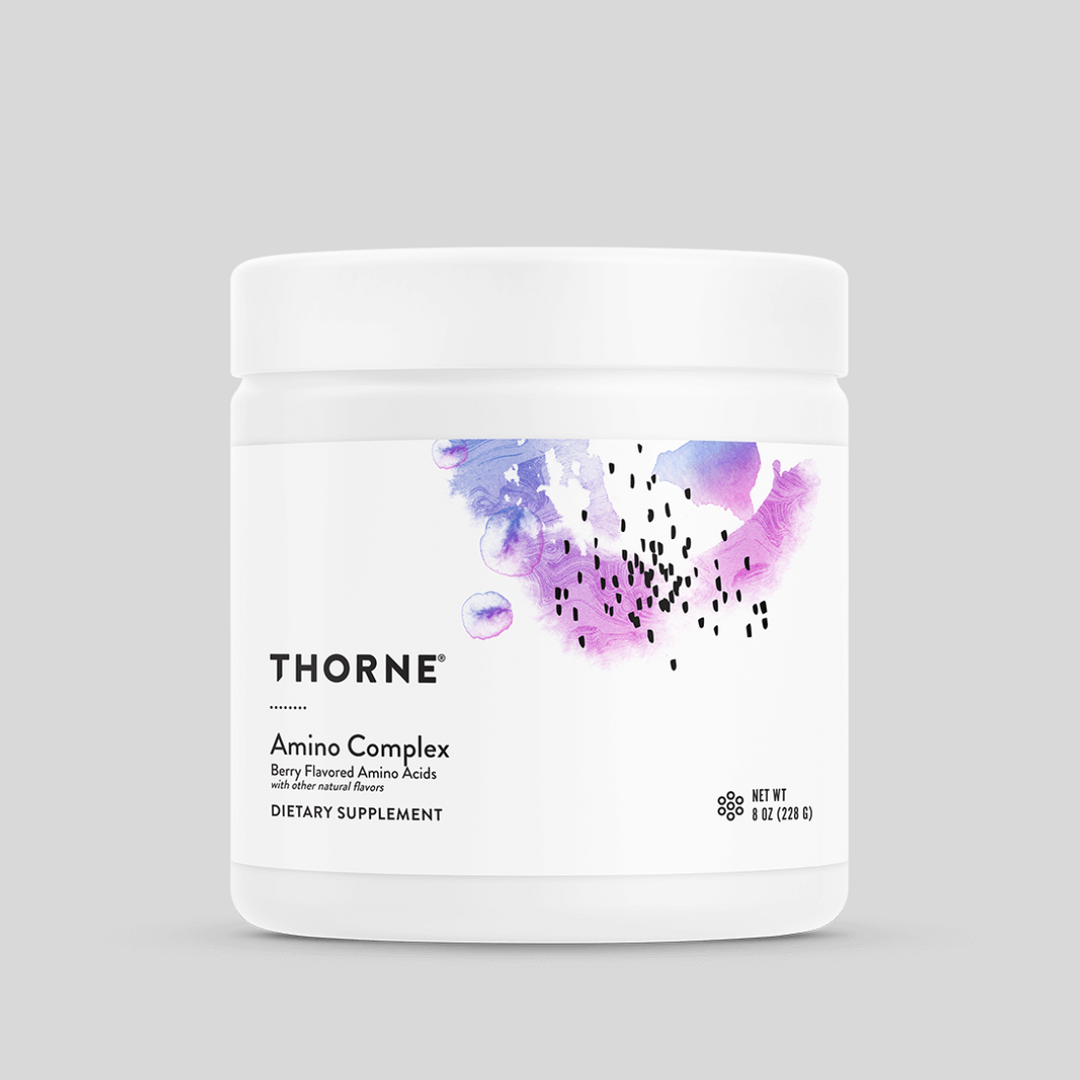 Thorne Amino Complex – есенциални аминокиселини, 228 g прах, горски плодове