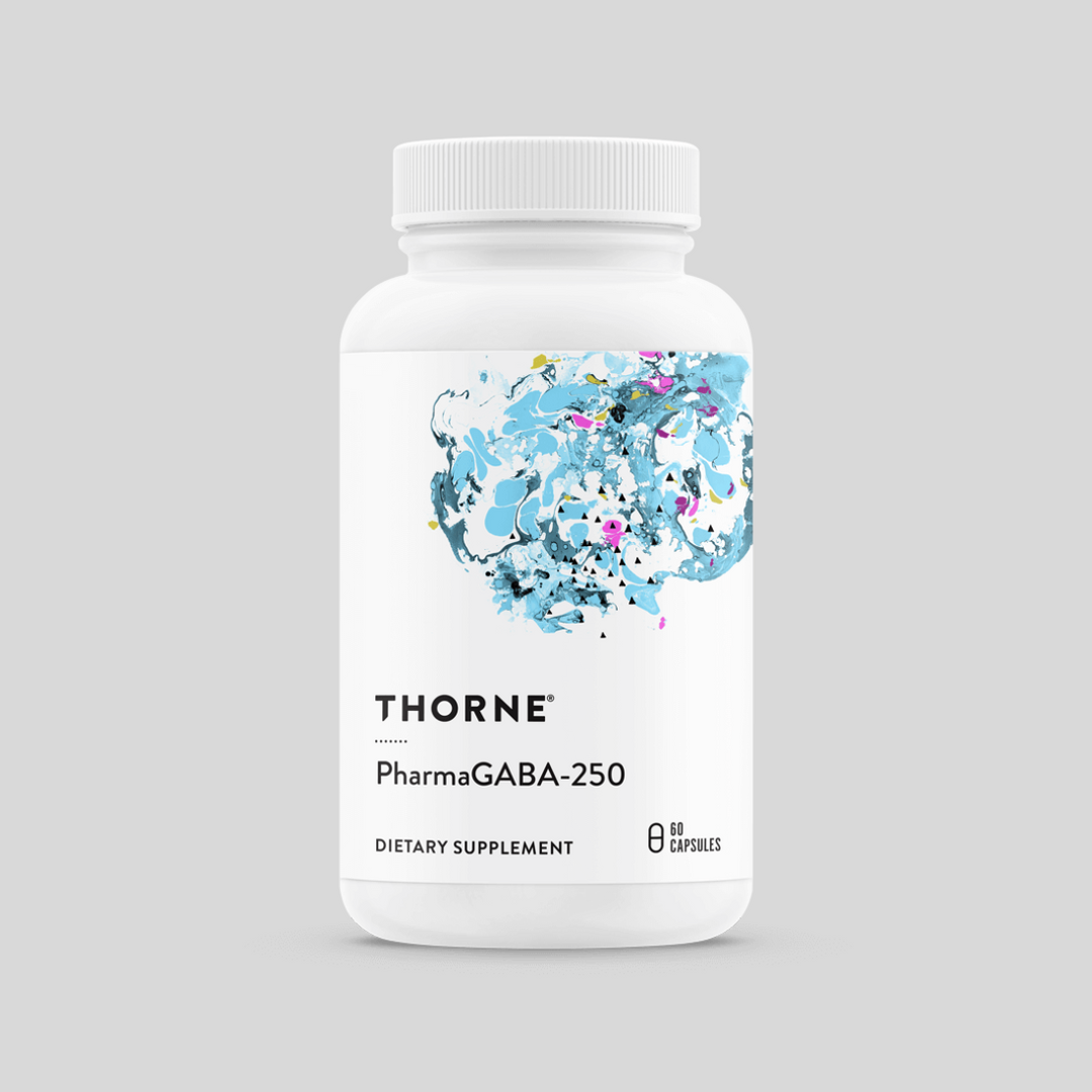 Thorne PharmaGABA-250 – ГАБА 250 mg, 60 капсули