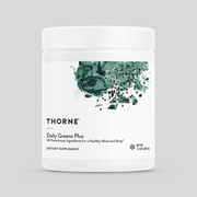 Thorne Daily Greens Plus – зелена формула на прах, 192 g