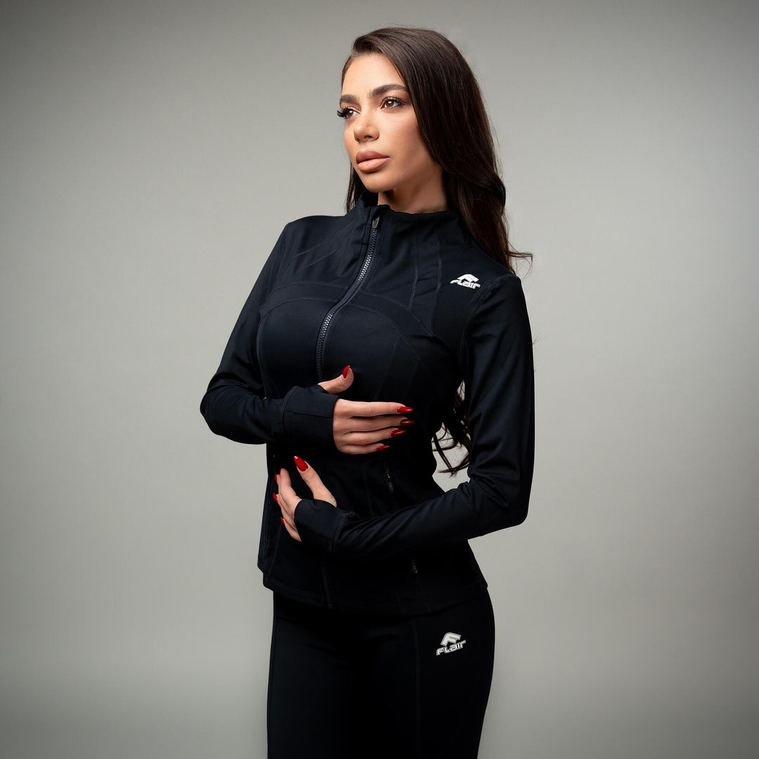 FLAIR Feel The Move — Дамски суитшърт, Черен | GetMorePower.bg