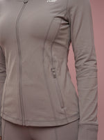 Заредете изображението в програмата за преглед на галерия, FLAIR Feel The Move — Дамски суитшърт Сив, детайл | GetMorePower.bg
