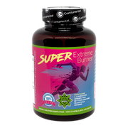 Cvetita Herbal Super Extreme Burner – L-карнитин, зелен чай, горчив портокал, гуарана и джинджифил, 100 капсули х 1000 mg