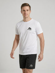 FLAIR SS26 Мъжка тениска 173001 Бяла | GetMorePower.bg