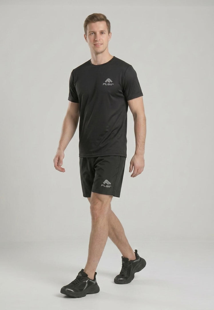 FLAIR SS26 Мъжка тениска 173001 Черна, lifestyle | GetMorePower.bg