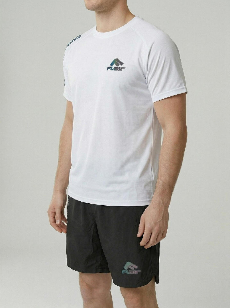 FLAIR SS26 Feel The Move тениска 175050 Бяла, lifestyle | GetMorePower.bg