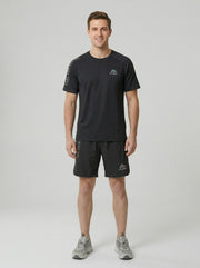 FLAIR SS26 Feel The Move тениска 175050 Черна, отзад | GetMorePower.bg