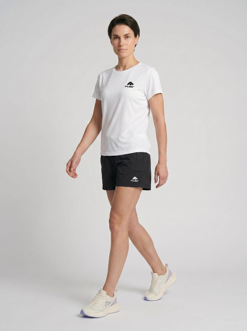 FLAIR SS26 Дамска тениска 275088 Бяла, отзад | GetMorePower.bg
