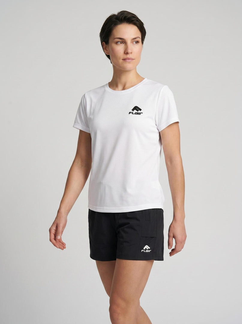 FLAIR SS26 Дамска тениска 275088 Бяла | GetMorePower.bg
