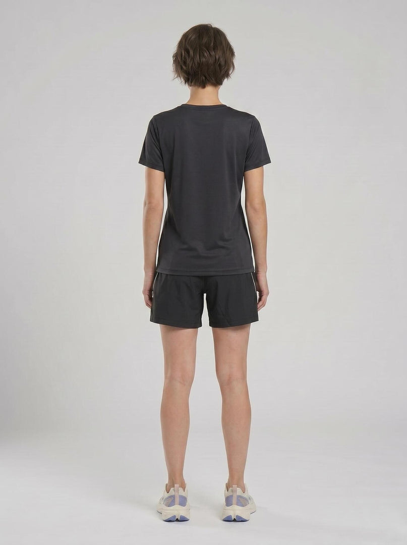 FLAIR SS26 Дамска тениска 275089 Черна, детайл | GetMorePower.bg