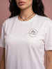 FLAIR SS26 Дамска овърсайз тениска 275090 Бяла | GetMorePower.bg