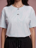 FLAIR SS26 Дамска овърсайз тениска 275091 Синя | GetMorePower.bg