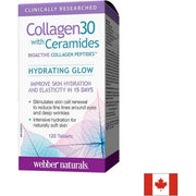 Webber Naturals Collagen30 with Ceramides - 120 таблетки