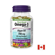 Webber Naturals Vegan Omega-3 - 60 софтгел капсули