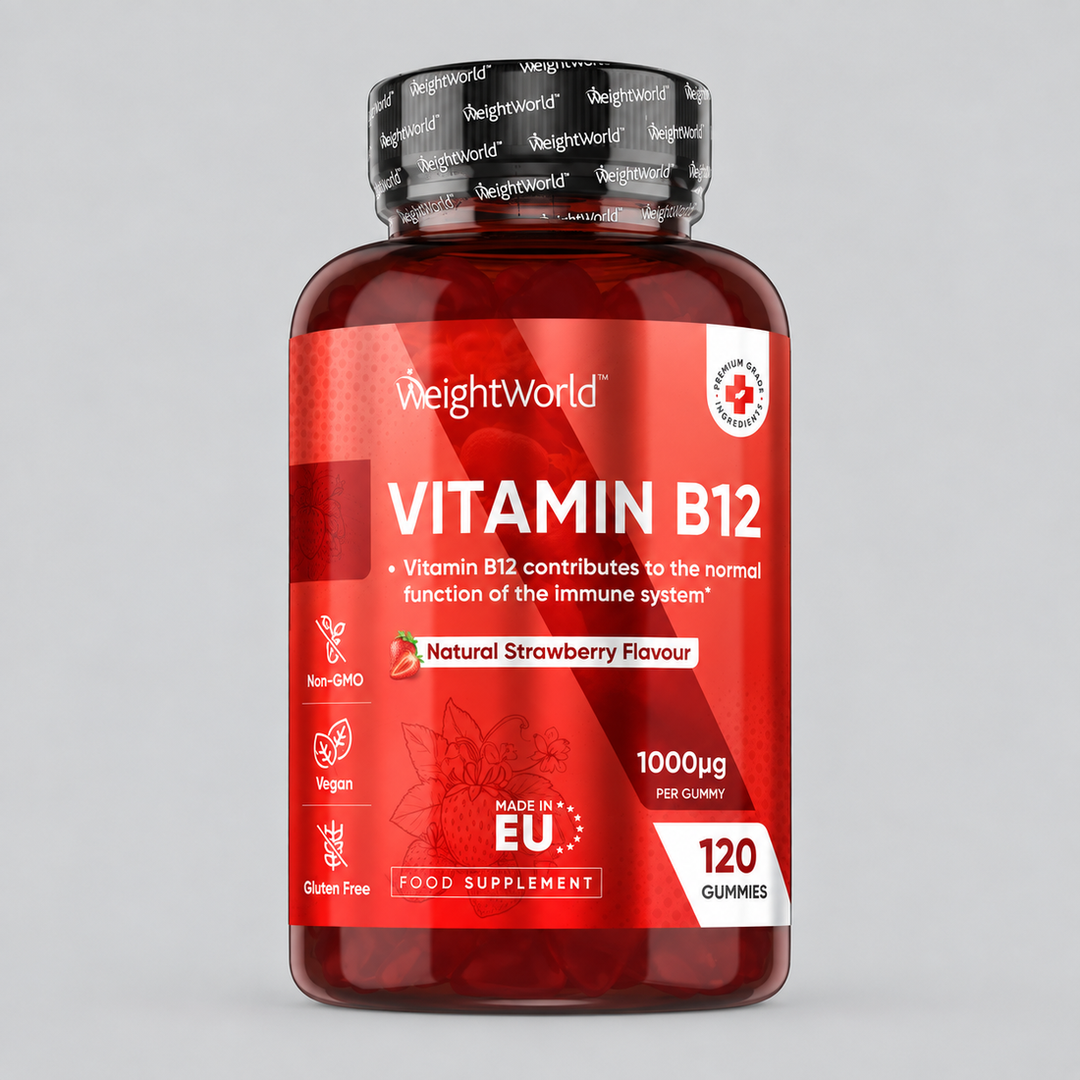 WeightWorld Витамин B12 (метилкобаламин) 1000 µg | Vitamin B12 Methylcobalamin – 120 желирани таблетки