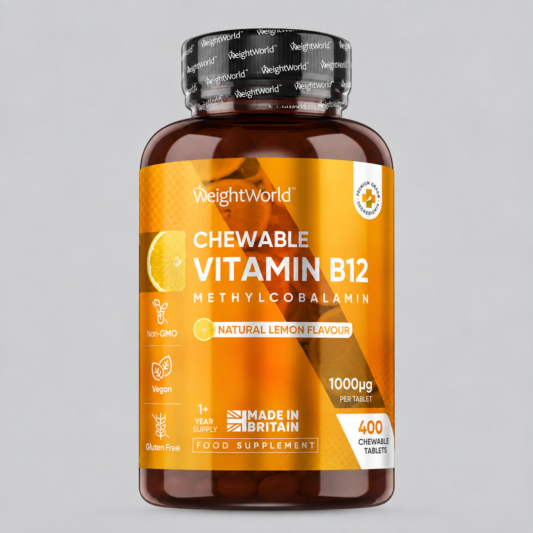 WeightWorld Витамин B12 (метилкобаламин) 1000 µg | Vitamin B12 Methylcobalamin – 400 дъвчащи таблетки